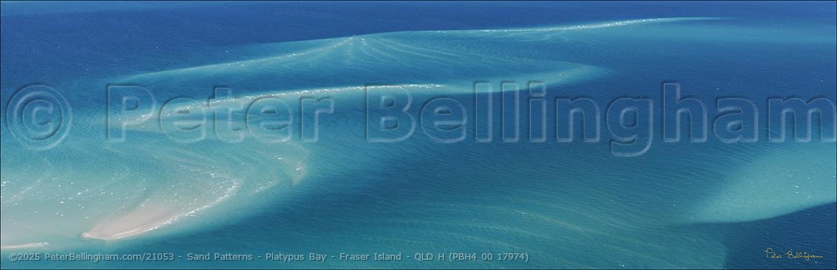 Peter Bellingham Photography Sand Patterns - Platypus Bay - Fraser Island - QLD H (PBH4 00 17974)